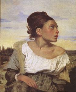 Eugene Delacroix Orphan Girl at the Cemetery (mk05)